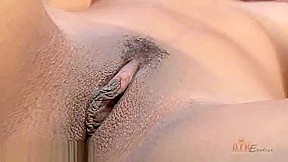 Delightful breasty oriental Loni Legend play with her cunt