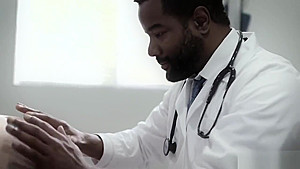 Doctor Tyler cums on Maddy s big ass