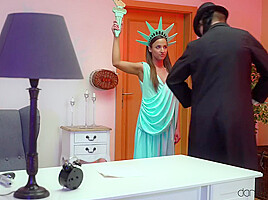 Dress Up Fucking In The White House  1 Of 2  1080p Hd With Ricky Rascal And Amirah Adara