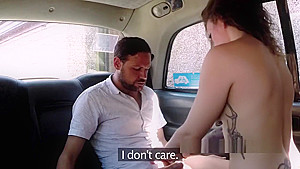 Dude Wanks Dick In Female Fake Taxi