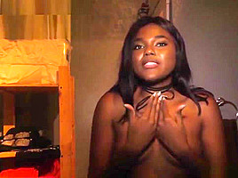 Ebony Yara Skye's First Experience At Gloryhole