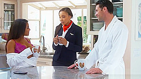 Ebony teens 18+ swap spunk
