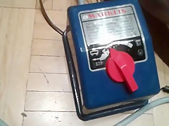 Electric Torture Cock To Ass Cbt