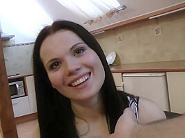 Ella - Latvian First Timer With Ella - HeavyOnHotties