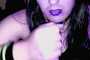Emo Tgirl Sucks Her Boyfriend's Cock