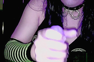Emo Tgirl Sucks Her Boyfriend's Cock