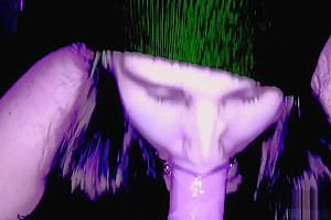 Emo Tgirl Sucks Her Boyfriend's Cock
