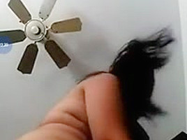 Enfermera se calienta por video llamada