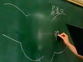 Exotic Japanese model Maki Hojo in Hottest Public JAV movie