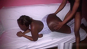 FUCKING MY BIG BUTT STEPSISTER UP THE ASS