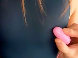 Fabulous Japanese girl in Hottest Dildos/Toys JAV clip