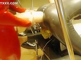 Fabulous amateur Latex, Dildos/Toys adult scene