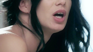 Facialized euro model gets banged