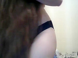 Fantastic Long Haired Hairplay, Striptease and Brushing