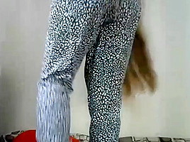 Fantastic Long Haired Hairplay, Striptease and Brushing