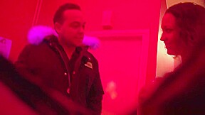 Fat cocksucking hooker gets jizz on her ass