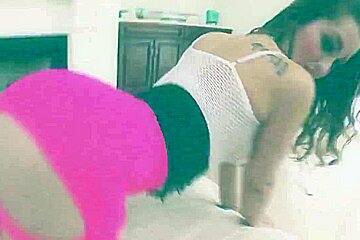 Fellow licking wet pussy of Dani Daniels