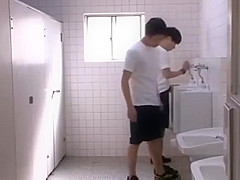 Female student 18+ at an industrial blowjob