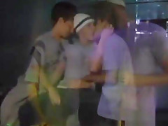 Five Gay Twinks Cock Sucking Oral Sex Orgy