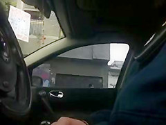 Flashing in the car 11