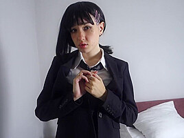 Fucked And Brought To Orgasm Shy Kobeni - Sunako Kirishiki