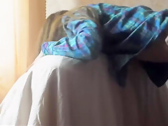 Fucked His Girlfriend Slut At Home In All Holes