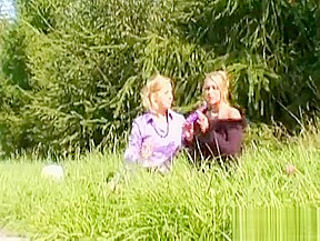 Fully dressed lesbian sex with excited females in heats