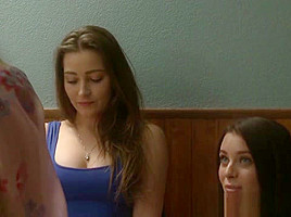 Gagged teen 18+ Les Orgasms