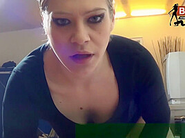 German Slave By Pov Handjob With Blond Prostitute