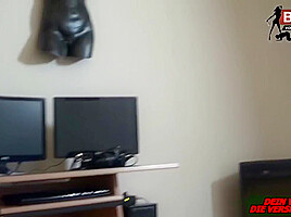 German Slave By Pov Handjob With Blond Prostitute