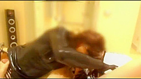 Gilda's mouth full of cum