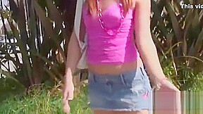 Ginger teen 18+ Dani Jensen doused in big cock cumshot