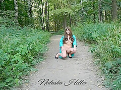 Girl In Wood