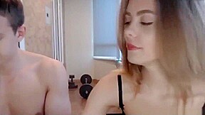 Girl filming her slutty friend getting fucked in the ass!