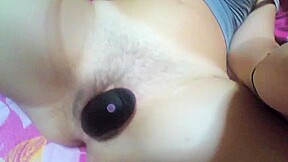 Girl from Romania masturbates on webcam