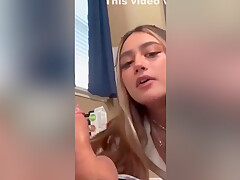 Girlfriend Passionate Blowjob