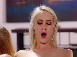 Glam Milfs And teens 18+ In Lesbian Foursome