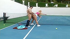 Godly trimmed Angelina Ashe is giving a blowjob
