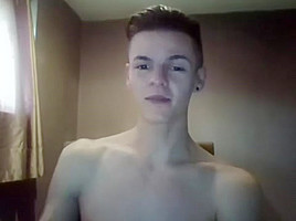 Gorgeous Hung Toned Brit Twink Flexes and Shoots