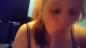 Great blowjob by wifey, great cumshot 