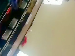 Grocery store upskirts with lovely milfs