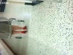 Grocery store upskirts with lovely milfs