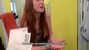 HUNT4K  Slender teen 18+ interrupted training to be fucked for  
