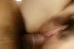 Hairy pussy girl Tomoe Hinatsu gets a creampie after fucking