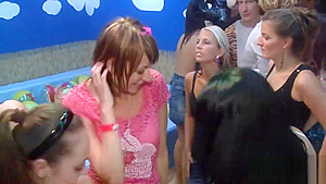 Hard core group sex in night club