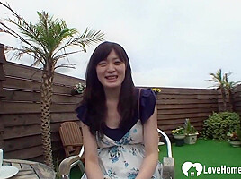 Having Fun With A Babe In My Backyard