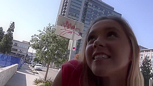 Hollie Mack's first interracial scene