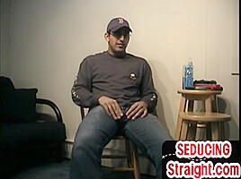 Homemade seduced str8 sucked and wanked by gaydaddy