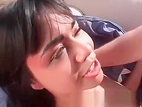 Horny Asian gets a hard DP