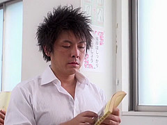 Horny Japanese chick in Incredible Cougar JAV clip